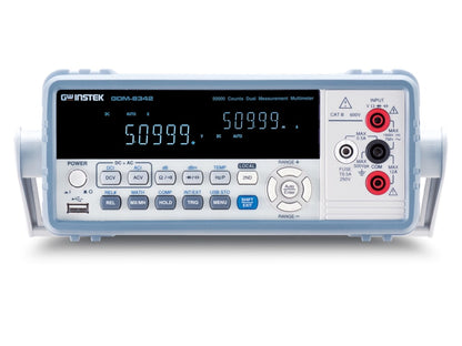 GW Instek GDM-8342 50,000 Counts Dual Measurement Multimeter with USB Storage/Device